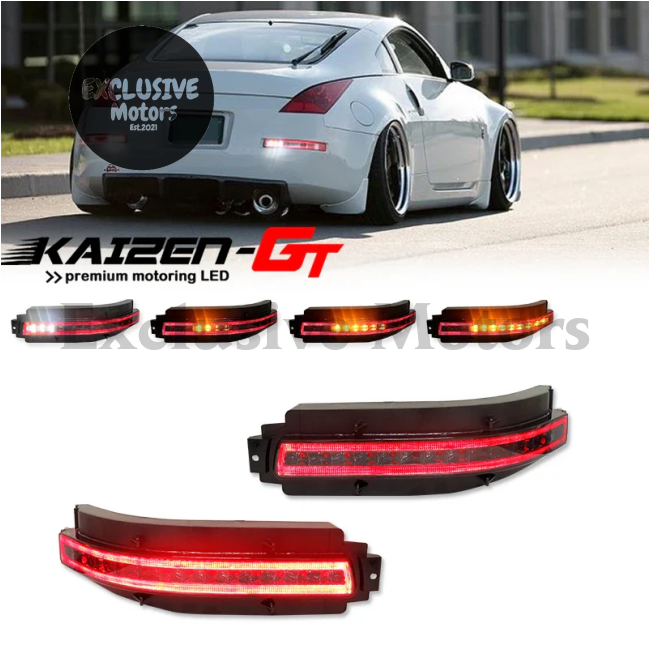 4-In-1 Led Rear Fog Light For Nissan 350Z/Z33 (2003-2009)