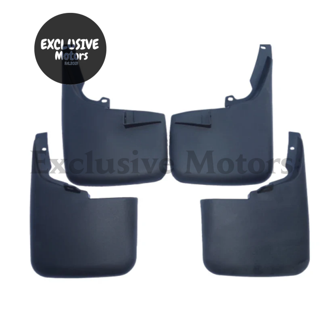 4-Piece Mudguard Set For Ford F-250 (F250) - Front And Rear Mud Flaps