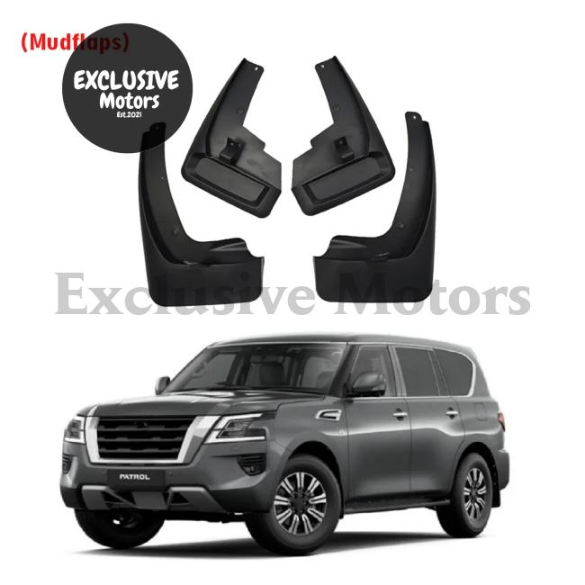 4-Piece Mudguard Set For Nissan Patrol Y63 (2023-2025)