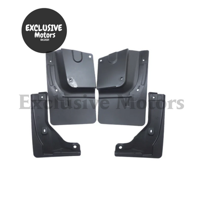 4-Piece Mudguard Set For Toyota Hiace (7-Seat) - Front And Rear Mud Flaps