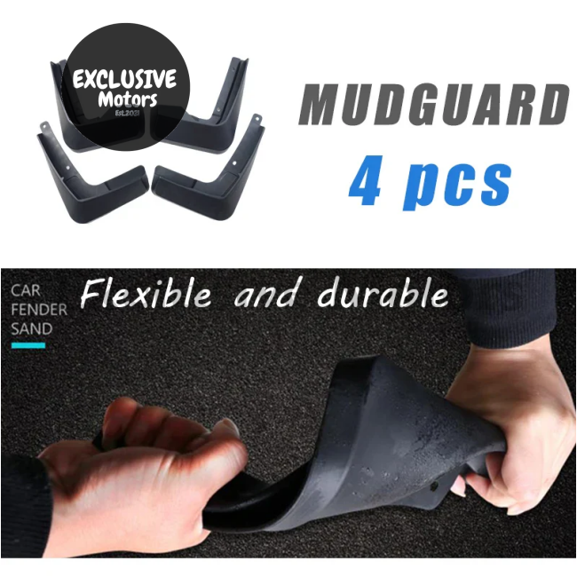 4-Piece Set Mudflaps For Audi A6 C8 (2019-2020) - Mudguards Fender Guards