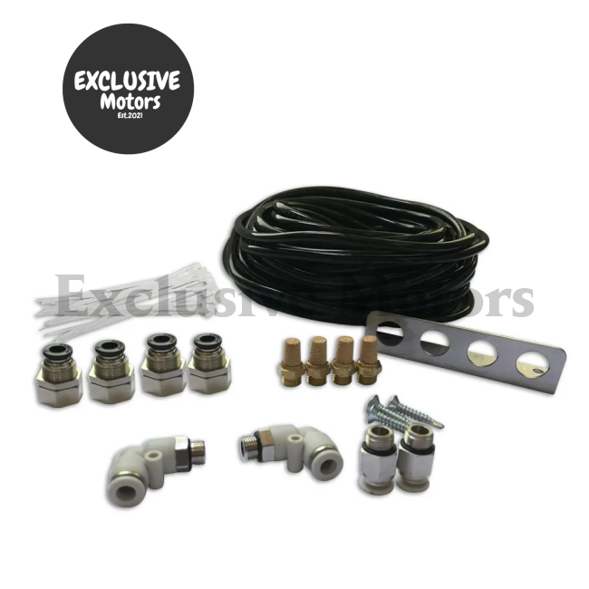 4 Point Diff Breather Kit Suitable For Toyota Landcruiser Hilux Prado Patrol