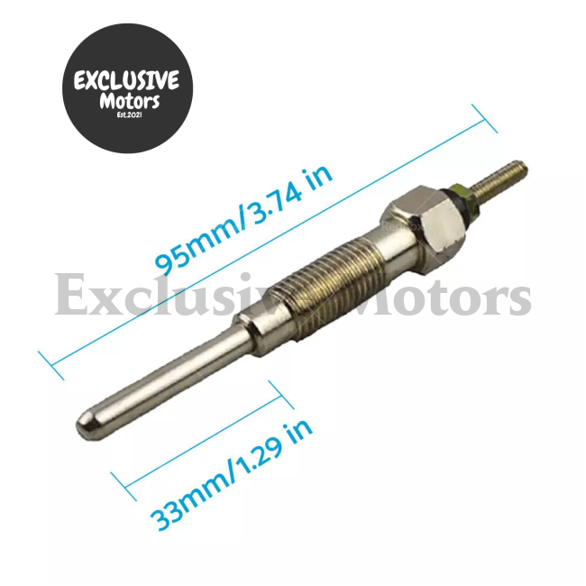 4 X Glow Plugs Suitable For Toyota Hilux Hiace 2L Diesel