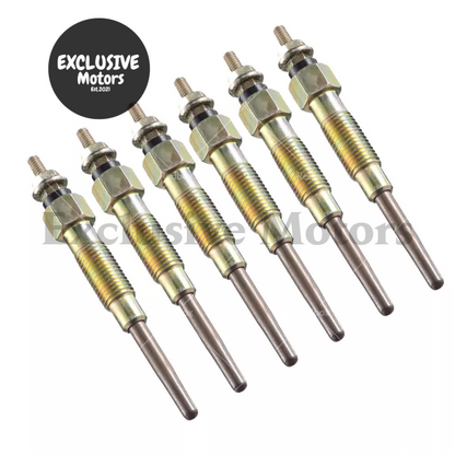 4 X Glow Plugs Suitable For Toyota Hilux Hiace 2L Diesel