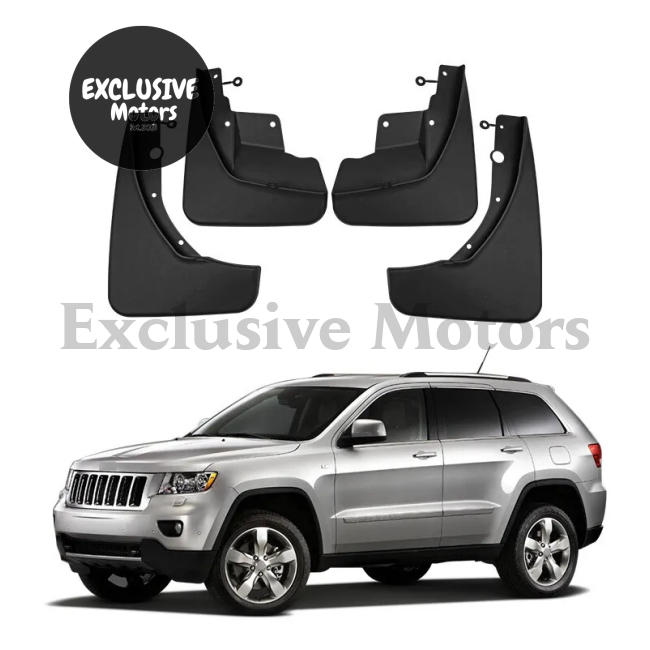 4 X Mud Flaps/Guards For Jeep Grand Cherokee Wk2 2011-2021