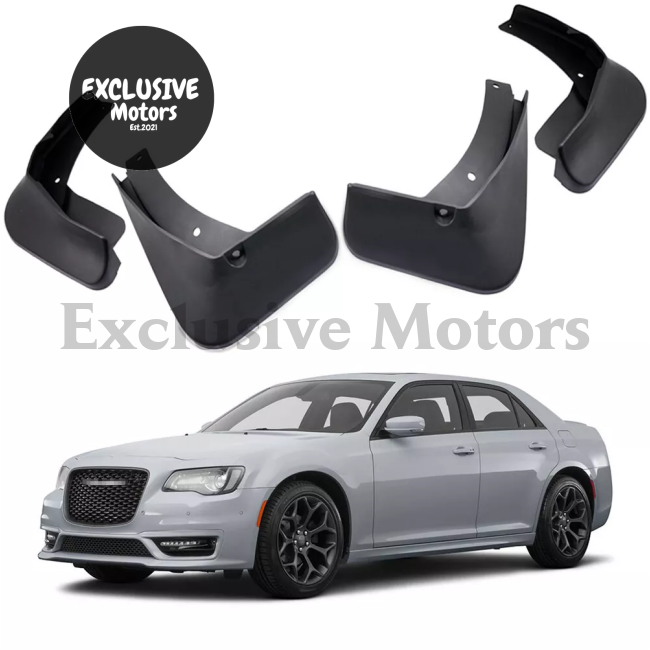 4 X Mudflaps For Chrysler 300 Lx 2013-2016