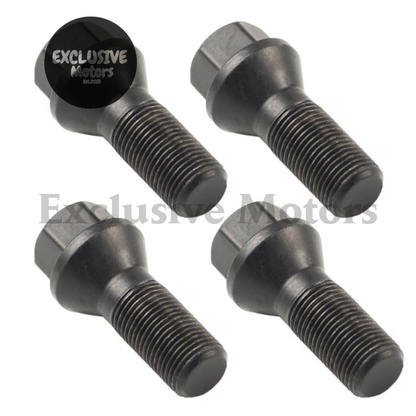 4 x Wheel Lug Bolts M14 17mm for BMW 1-8 Series, X2-X6, i3, i8, MINI Cooper