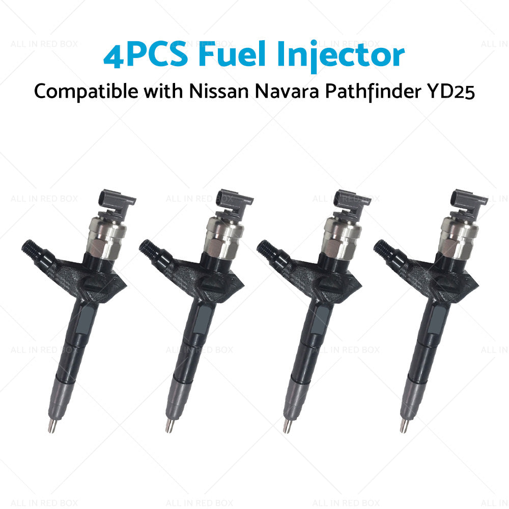 4PCS Diesel Fuel Injector Suitable for Nissan Navara Pathfinder YD25 095000-6250-3