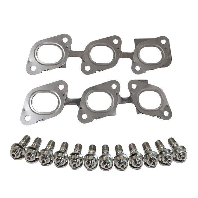 Permaseal Exhaust Manifold Titanium Stud&Gasket Kit for Nissan Patrol TB48 4.8L