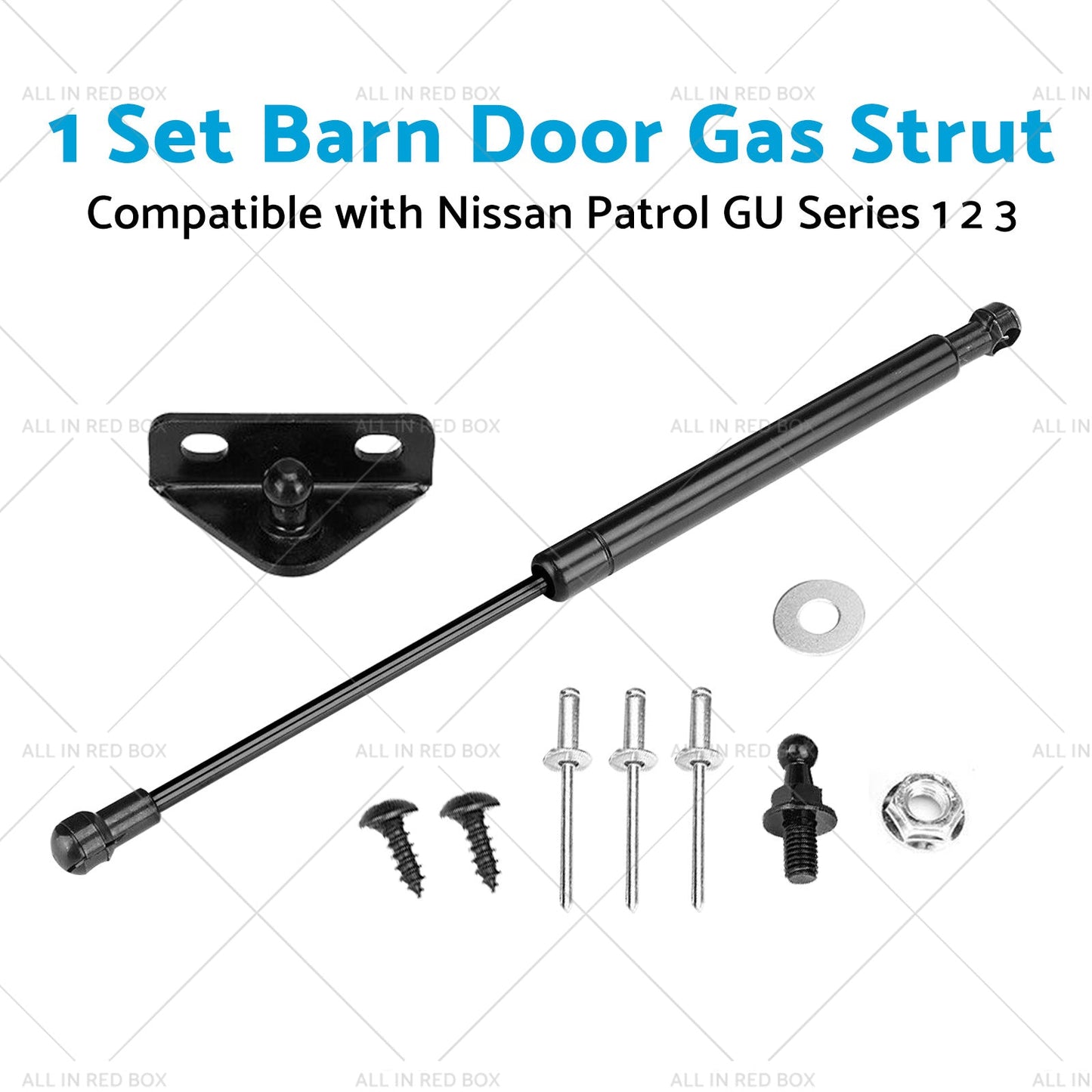 1 Set Small Barn Door Gas Strut Suitable for Nissan Patrol GU Y61 Series 1 2 3-1