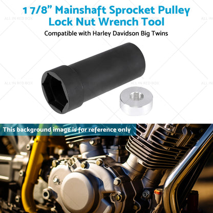 1 7 8inch Mainshaft Sprocket Pulley Lock Nut Wrench Tool Suitable for 36-06 Harley-4