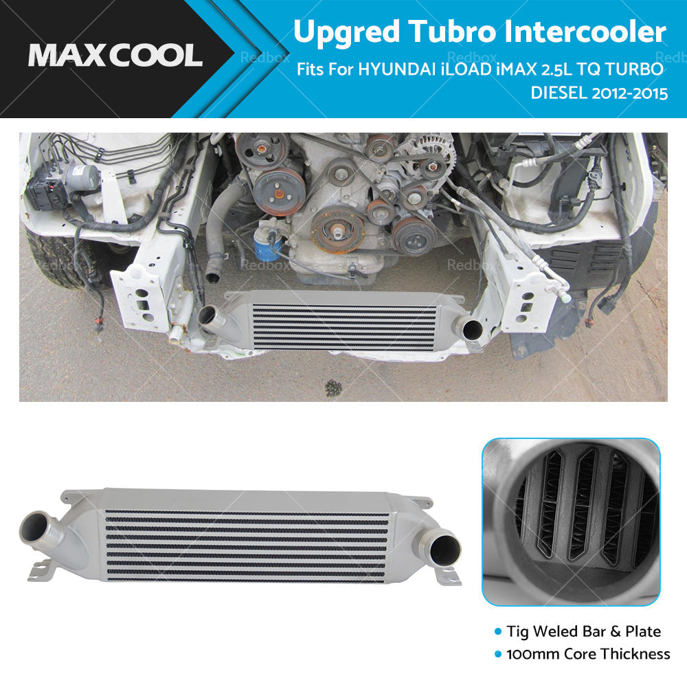 100mm Intercooler for Hyundai iLoad/iMax 2.5L TQ Turbo 2012-2015