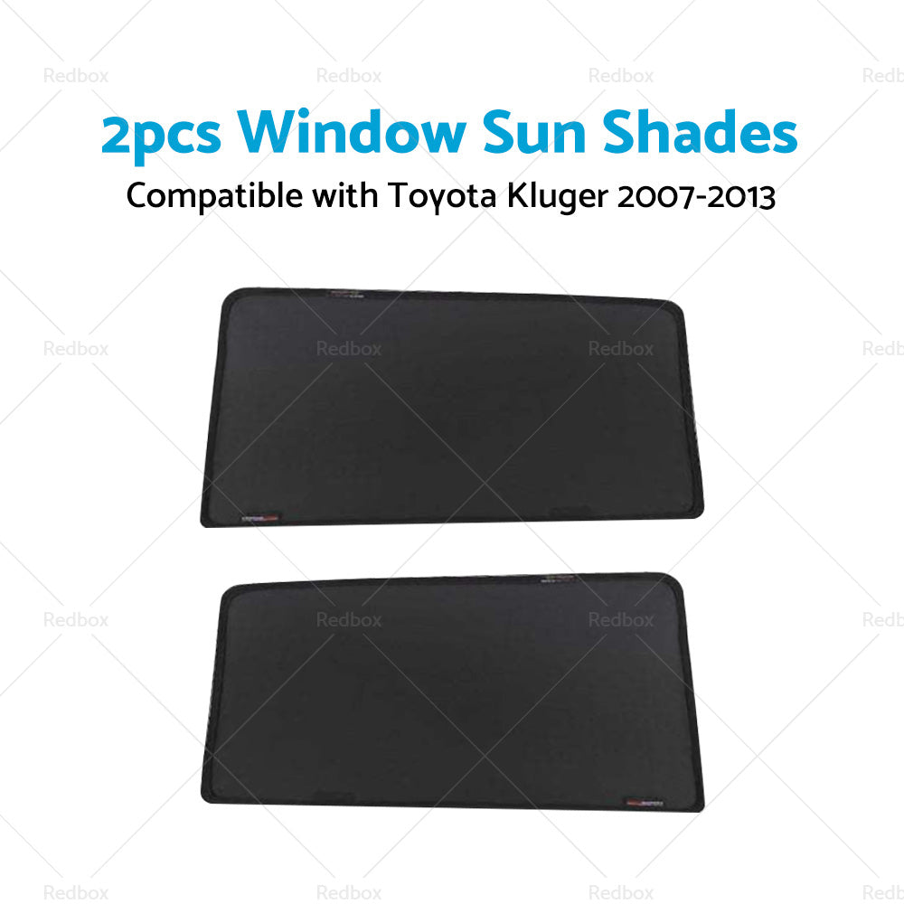 Magnetic Window Sun Shades Suitable For Toyota Kluger 2007-2013 Rear Sun Shades-3