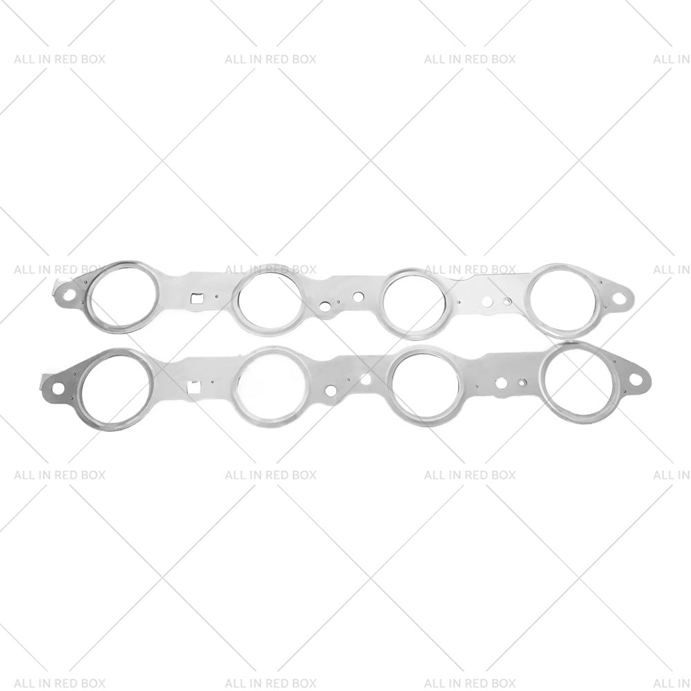 1 Pair Exhaust Manifold Header Gasket Suitable For LS LS1 4. 8 5. 3 5. 7 6. 0 6. 2L-4