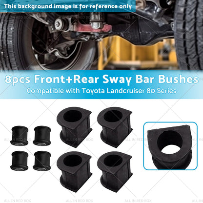 8x FrontRear Sway Bar Bushes Suitable for Toyota Landcruiser 80 Series 93-97-1