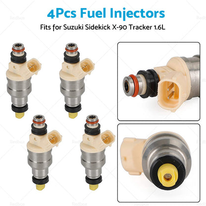 Fuel Injector Suitable For Suzuki Sidekick X-90 Tracker 1. 6L NP-470 15710-58B00-3