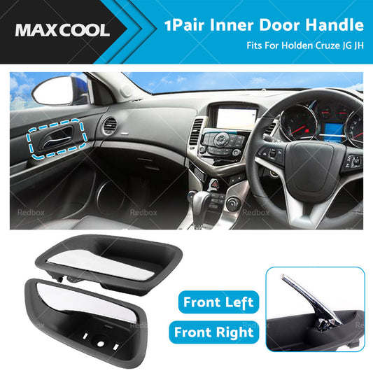 1 Pair Front Inner Door Handle Left  and  Right Fits For Holden Cruze JG JH Chrome-0