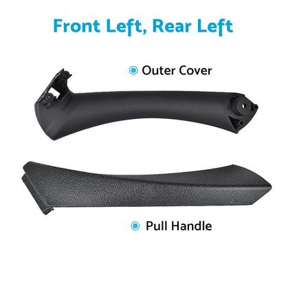 Inner Door Panel Handle Pull Interior Trim Cover Suitable For BMW E90 3 Series-2