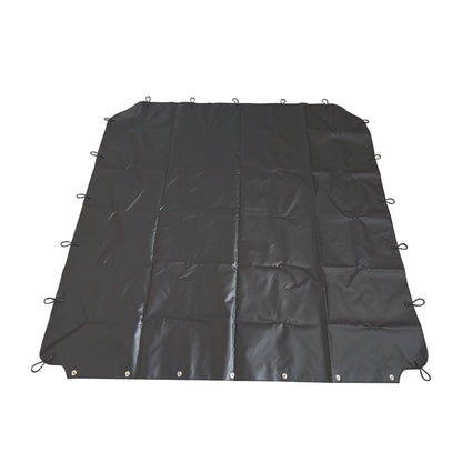 Waterproof Tonneau Cover Suitable For Ford Falcon Ute XD XE XF XG XH 1984-1999 Black-0