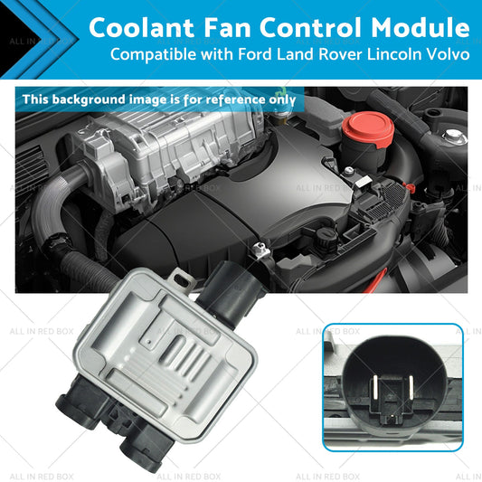 Coolant Fan Control Module for Ford Land Rover Lincoln Volvo 2007-2015