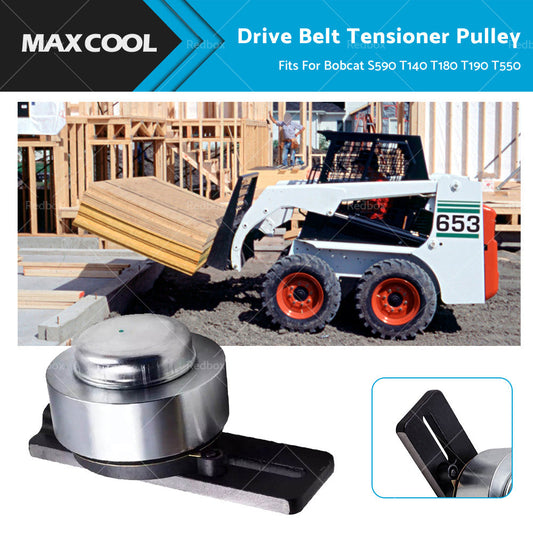 Suitable for Bobcat Drive Belt Tensioner Pulley 6735884 6711698 S130 S175 S185-0