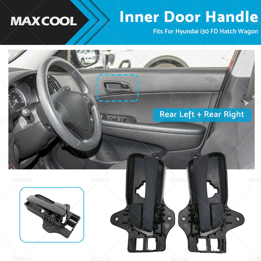 1 Pair Rear Inner Door Handle Suitable For Hyundai i30 FD 2007-2012 LEFT  RIGHT-0