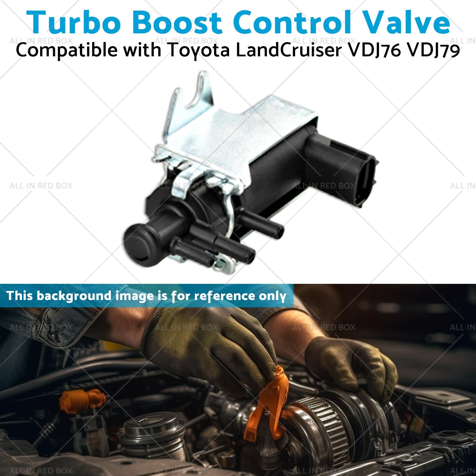 Turbo Boost Control Valve Suitable for 07-22 Toyota LandCruiser VDJ76 VDJ79-4
