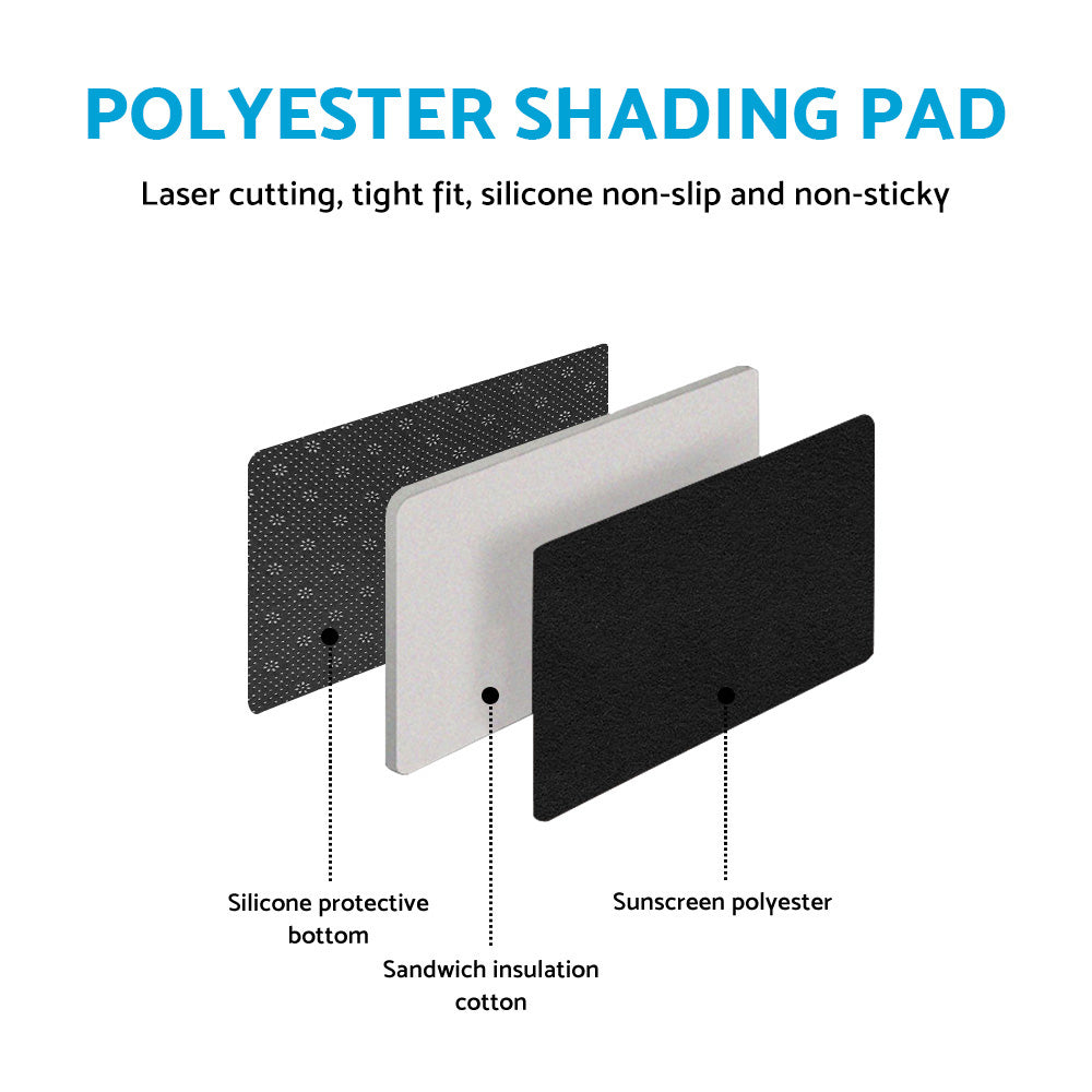 Dash Mat Suitable For Toyota Hiace 2005-2018 SLWB Van Non-Slip Dashboard Cover-3