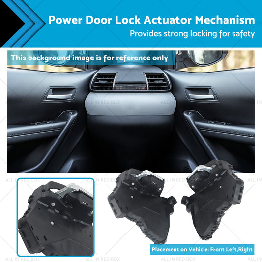 Front LH+RH Power Door Lock Mechanism Assy Suitable For Toyota Hilux KUN26 GGN25-0
