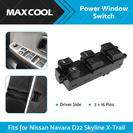 Power Window Switch Suitable For Nissan Navara D22 Skyline X-Trail 25401-AL500-0