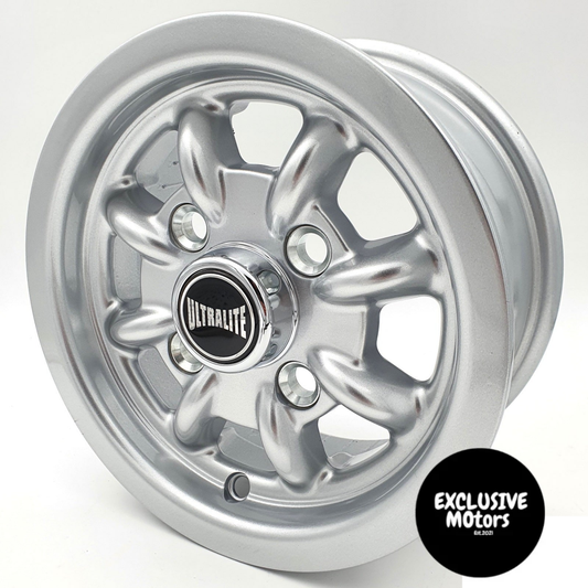 Minilight Silver 12x5 Wheels for Classic Mini (1959-2000)