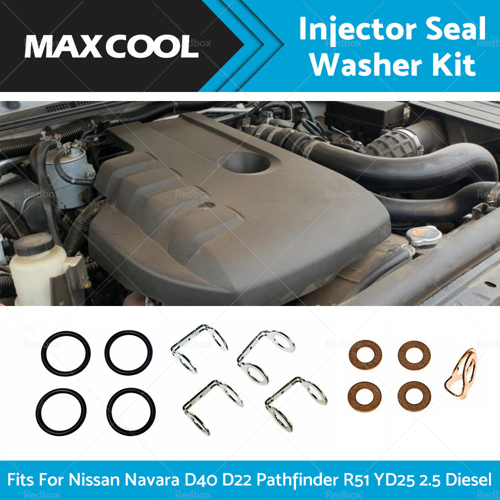 Injector Seal Washer Kit Fits For Nissan Navara D40 D22 Pathfinder R51 YD25 2. 5-1