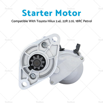 Starter Motor Suitable For Toyota Hilux RN105R RN106R RN110R 22R 2. 4 HIACE 78--1
