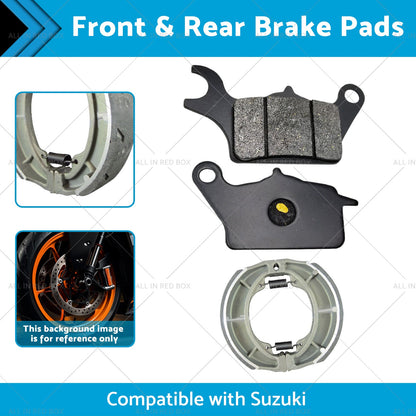 Front  and  Rear Brake Pads Suitable for 2017-2021 Suzuki UK 110 Address-1