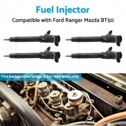 4PCS Diesel Fuel Injector Suitable for Mazda BT50 Ford Ranger PK PJ 0445110250-3