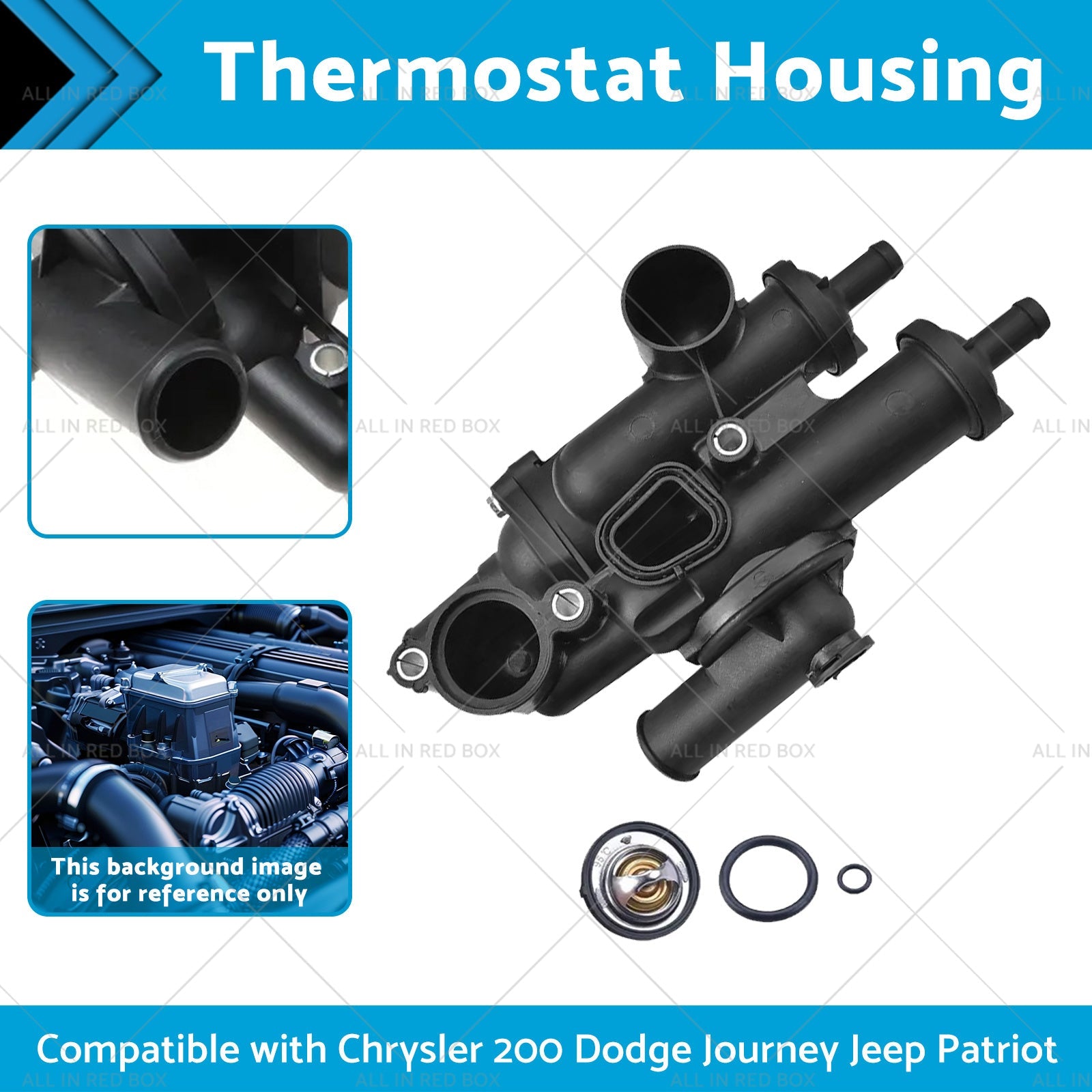 Thermostat Housing Suitable for 07-18 Chrysler 200 Dodge Journey Jeep Patriot-1
