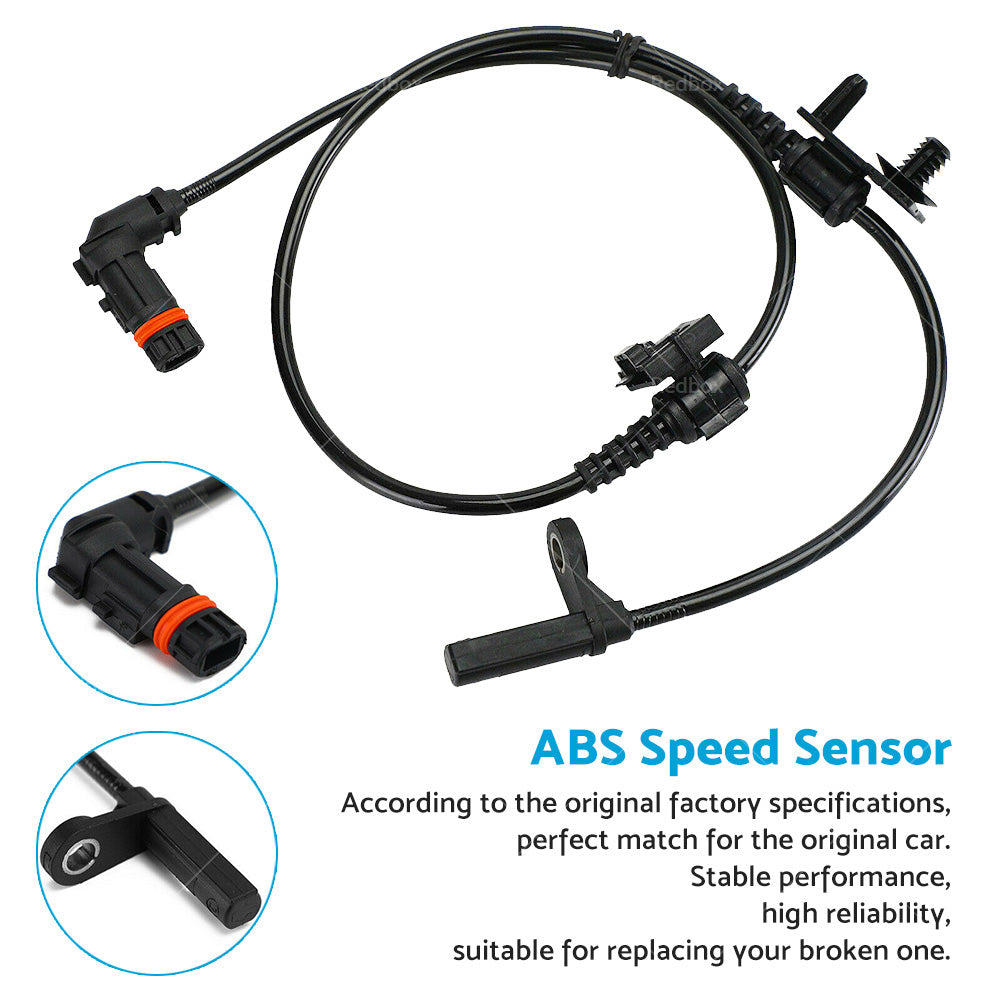 2PCS Front LH RH ABS Speed Sensor Suitable For Chrysler 300C 4779244AD 4779244AA-2
