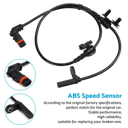 2PCS Front LH RH ABS Speed Sensor Suitable For Chrysler 300C 4779244AD 4779244AA-2