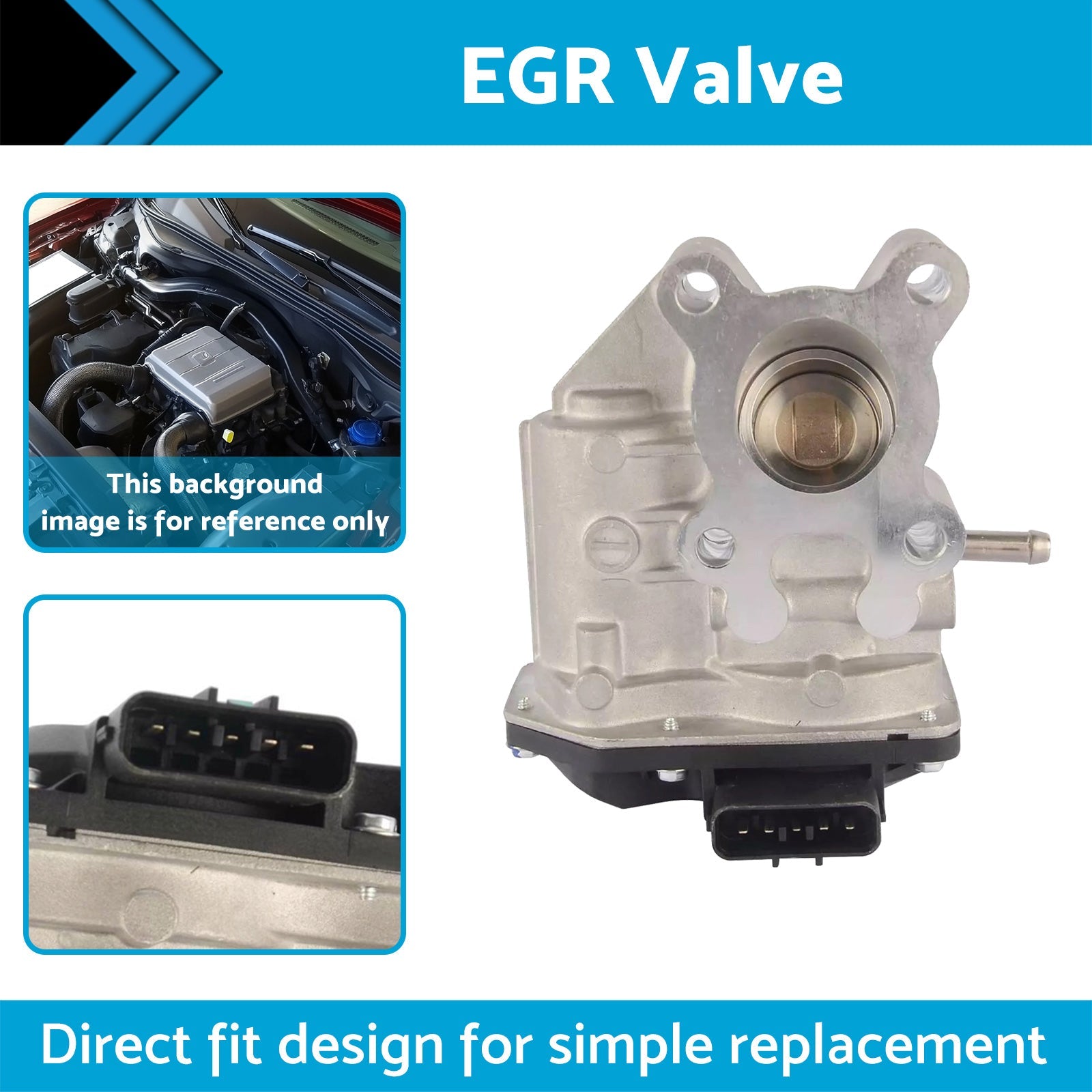 EGR Valve Suitable For Nissan NP300 Navara D40 Pathfinder R51 14710-5X00A-2