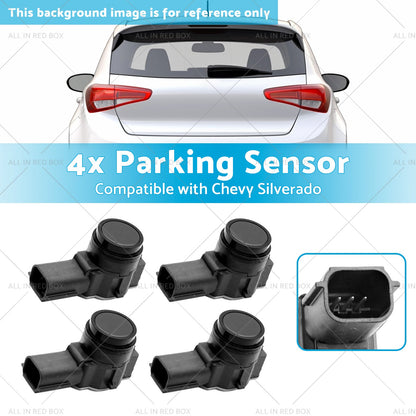 4x Parking Sensor Suitable for Cadillac Chevy Silverado 1500 2500 14-18 23428268-2