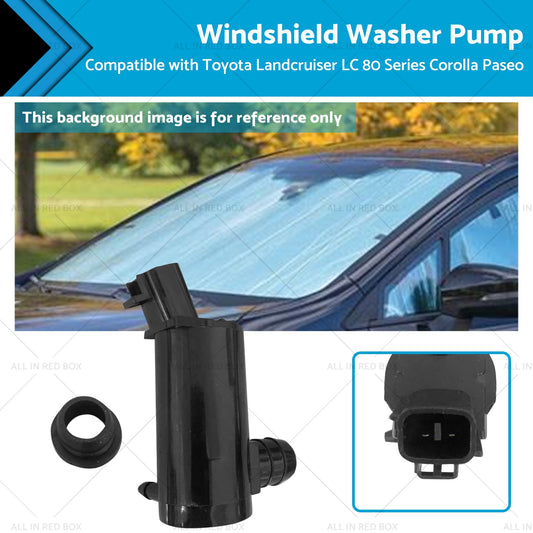 Windscreen Washer Pump Suitable For Toyota Landcruiser LC 80 Corolla AE100 E100-0