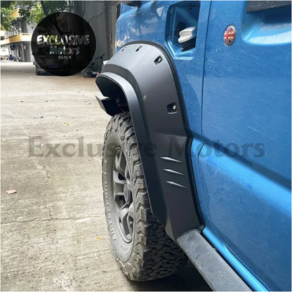 4Pc Set Car Fender Flaps Wheel Arch Protector For Suzuki Jimny Jb64 (2018 + )