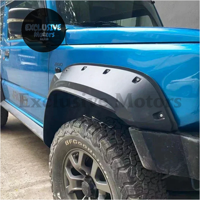 4Pc Set Car Fender Flaps Wheel Arch Protector For Suzuki Jimny Jb64 (2018 + )