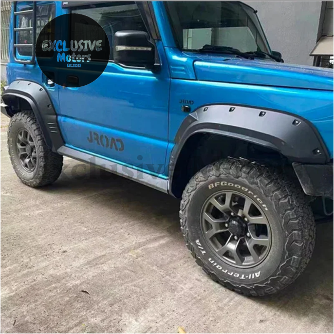 4Pc Set Car Fender Flaps Wheel Arch Protector For Suzuki Jimny Jb64 (2018 + )