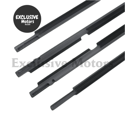 4Pcs Door Weather Strip Seal Set For 03-08 Toyota Corolla Hatch