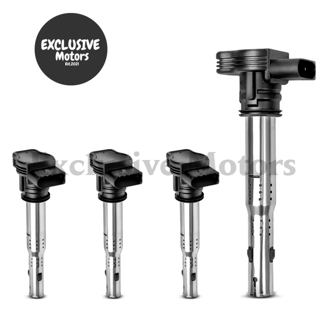 4Pcs Ignition Coils For Audi A3 A4 A5 Q5 2005-2018