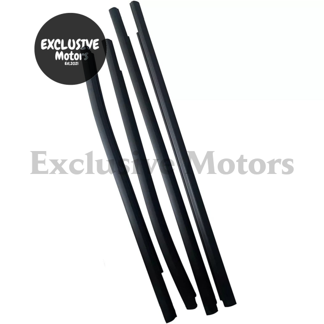 4X Outer Door Window Rubber Seals Suitable For Ford Ranger Px