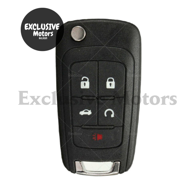 5 Button Remote Complete Key Transponder Fits for HOLDEN COMMODORE VF 2013-2017