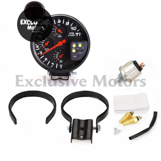 5-Inch Multifunction Tachometer