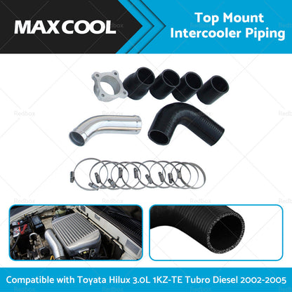 Intercooler Pipe Kit Suitable For Toyota Hilux 3. 0 1KZ-TE Turbo Diesel 2002-2005-0